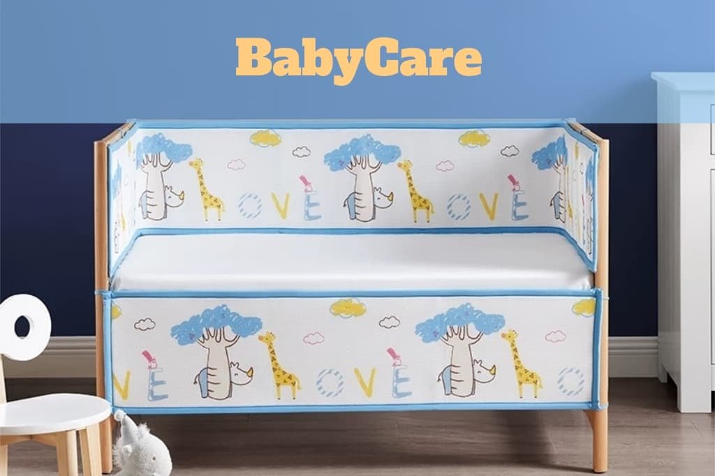 All-Season 8mm Mesh Crib Bumper Upgrade