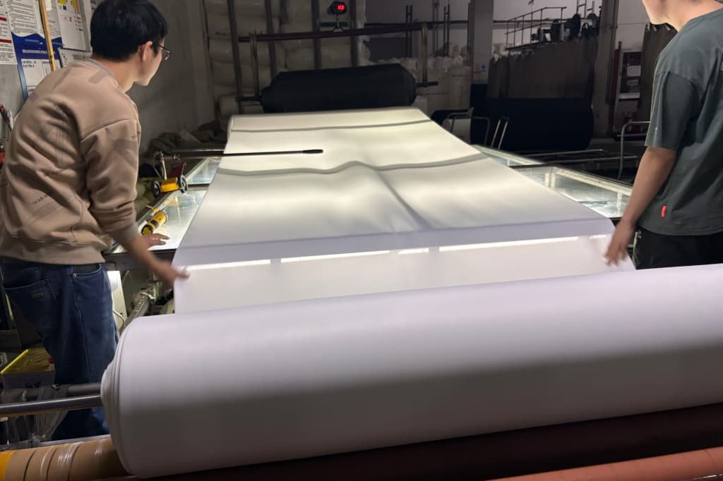 Mesh Rolls in Warehouse
