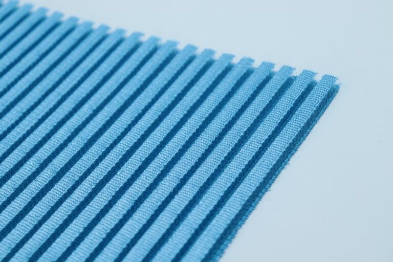 3d mesh fabric T2D-11N in light blue