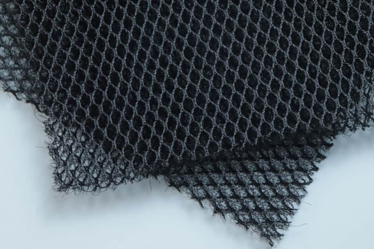 3d mesh fabric T2S-2Y in jet black