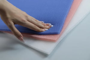 selecting spacer mesh thickness at Mefiss Textile