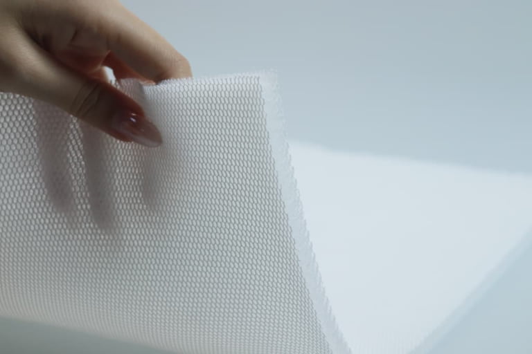Mefiss spacer mesh fabric BD2-6N6 in raw white