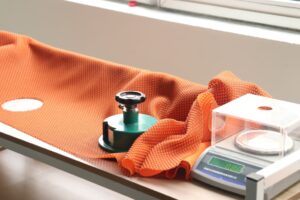 spacer mesh GSM quality control across fabric width